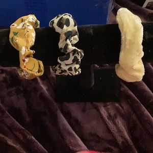 Three scrunchie pack